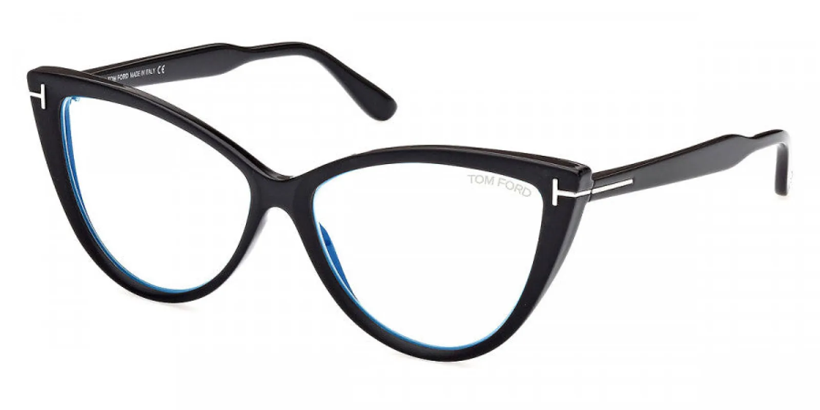 Tom Ford Women's T-Logo 56mm Black Opticals FT5843-B-005-56 sold by Ruumur