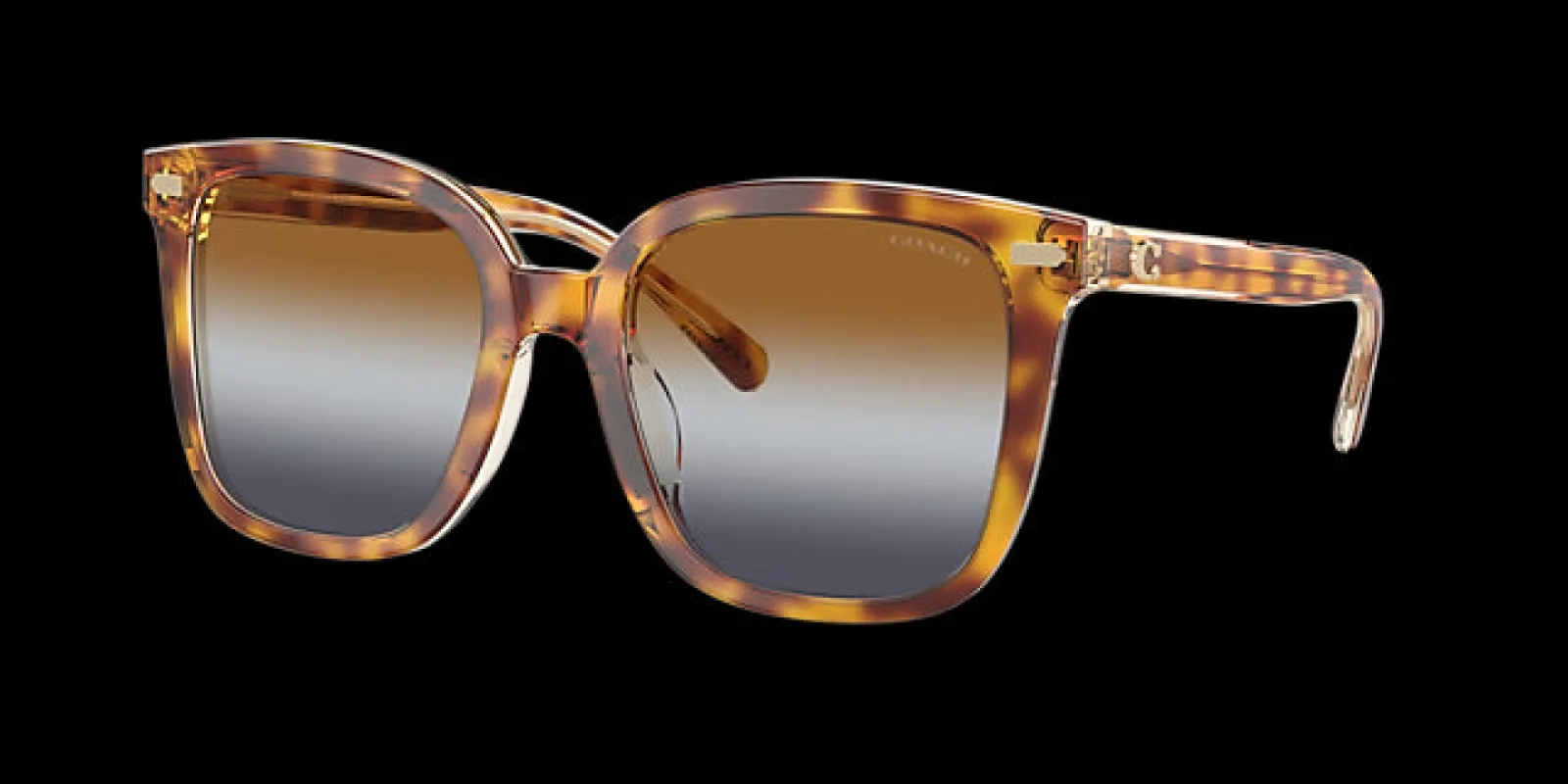 Coach Women's 54mm Dark Tortoise Canary Sunglasses HC8381U-57563J-54 sold by Ruumur