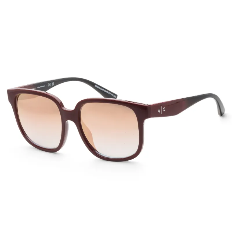 Armani Exchange Women's 56mm Shiny Bordeaux Sunglasses AX4136SU-82986F-56 sold by Ruumur
