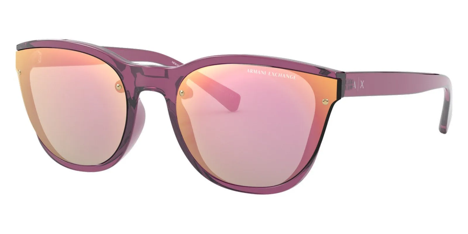 Armani Exchange Women's 60mm Transparent Burgundy Sunglasses AX4097S-83164Z-60 sold by Ruumur