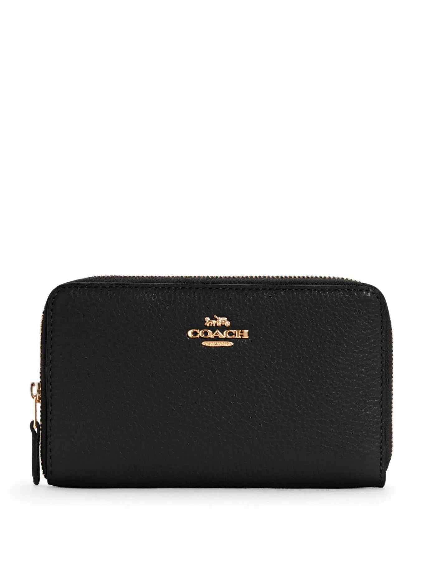 Coach Women's Black Medium Id Zip Wallet sold by Ruumur