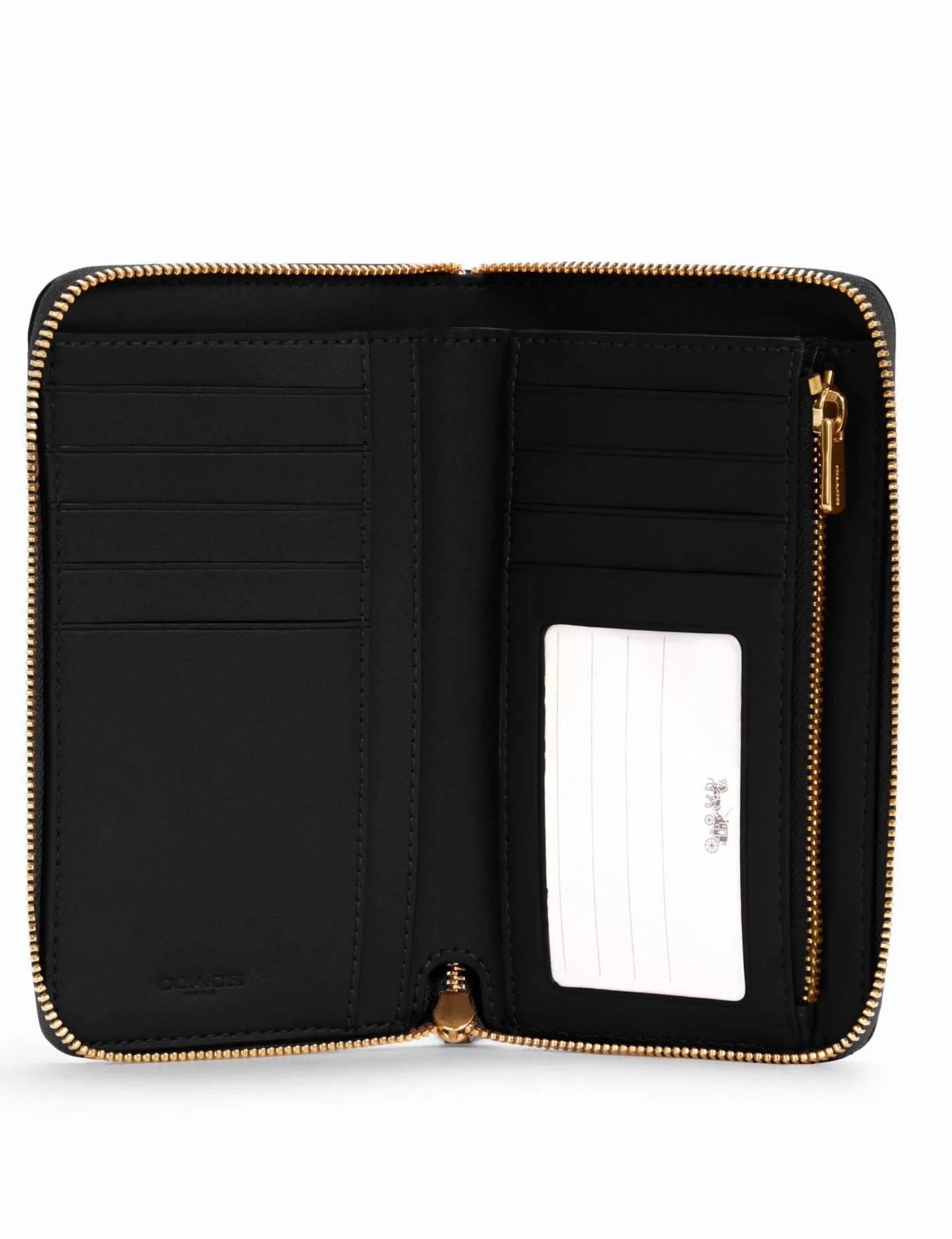 Coach Women's Black Medium Id Zip Wallet sold by Ruumur product image thumbnail 2