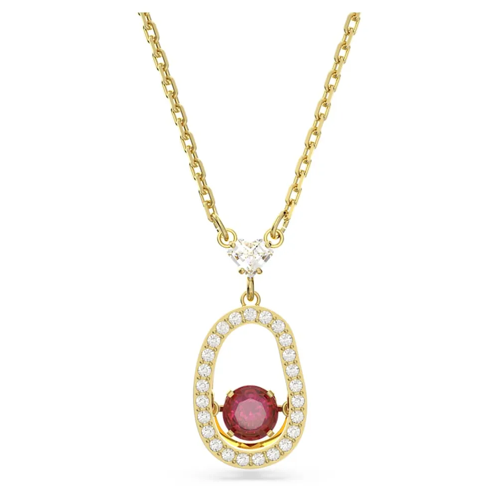 Swarovski Cariti Red Crystal Necklace 5634709 sold by Ruumur
