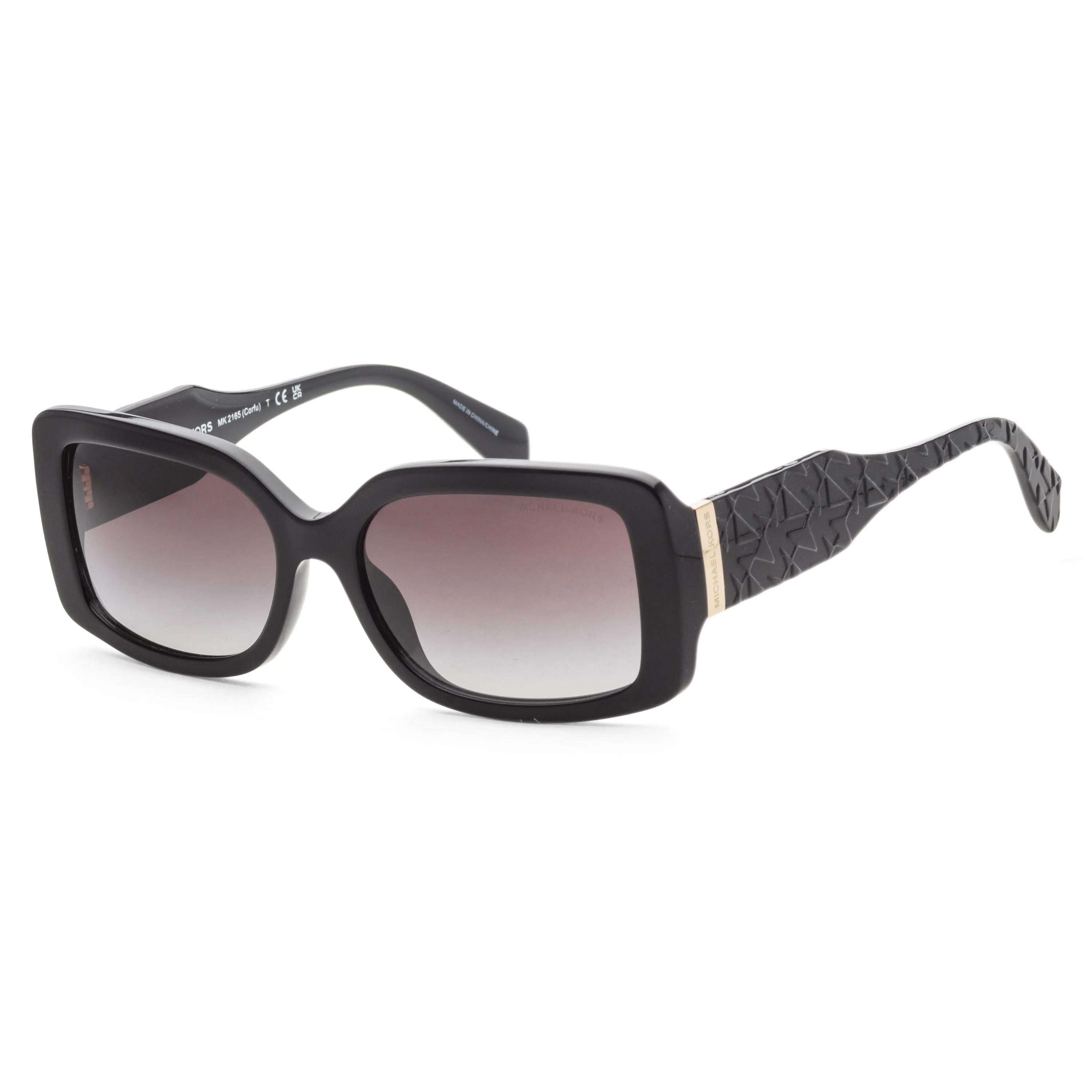 Michael Kors Women's Corfu 56mm Black Sunglasses MK2165-30058G-56 sold by Ruumur