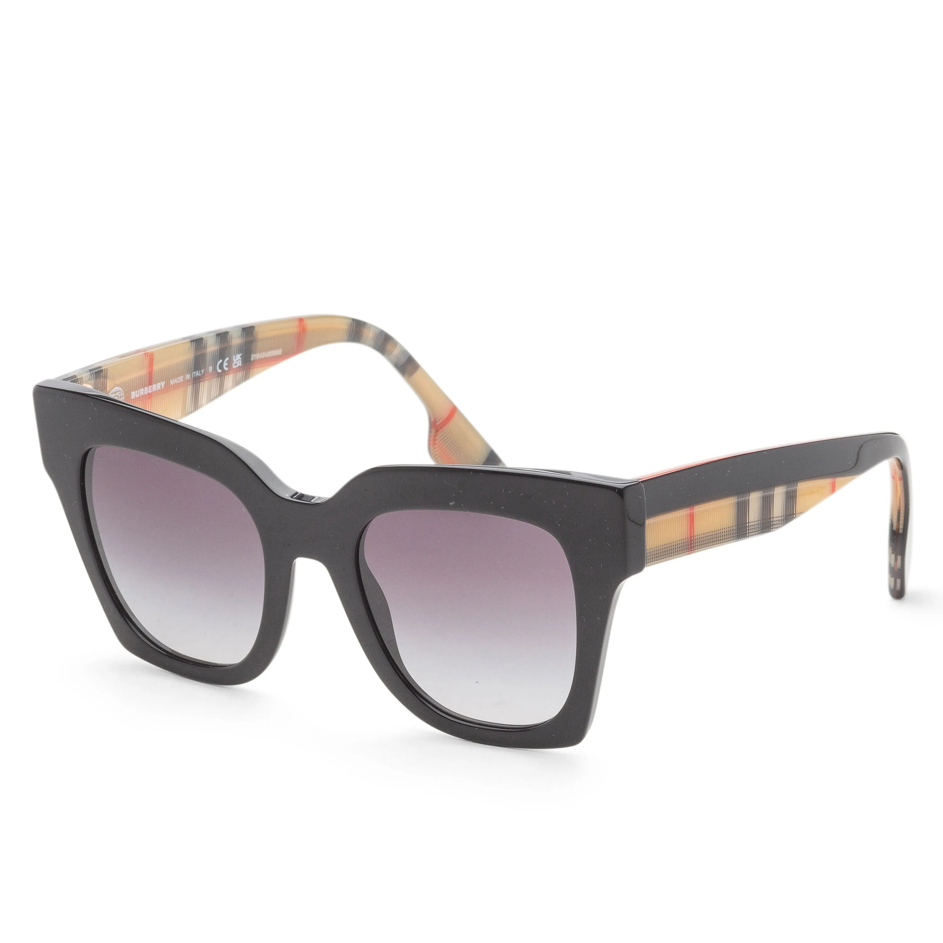 Burberry Women's Kitty 49mm Black Sunglasses BE4364-39428G-49 sold by Ruumur
