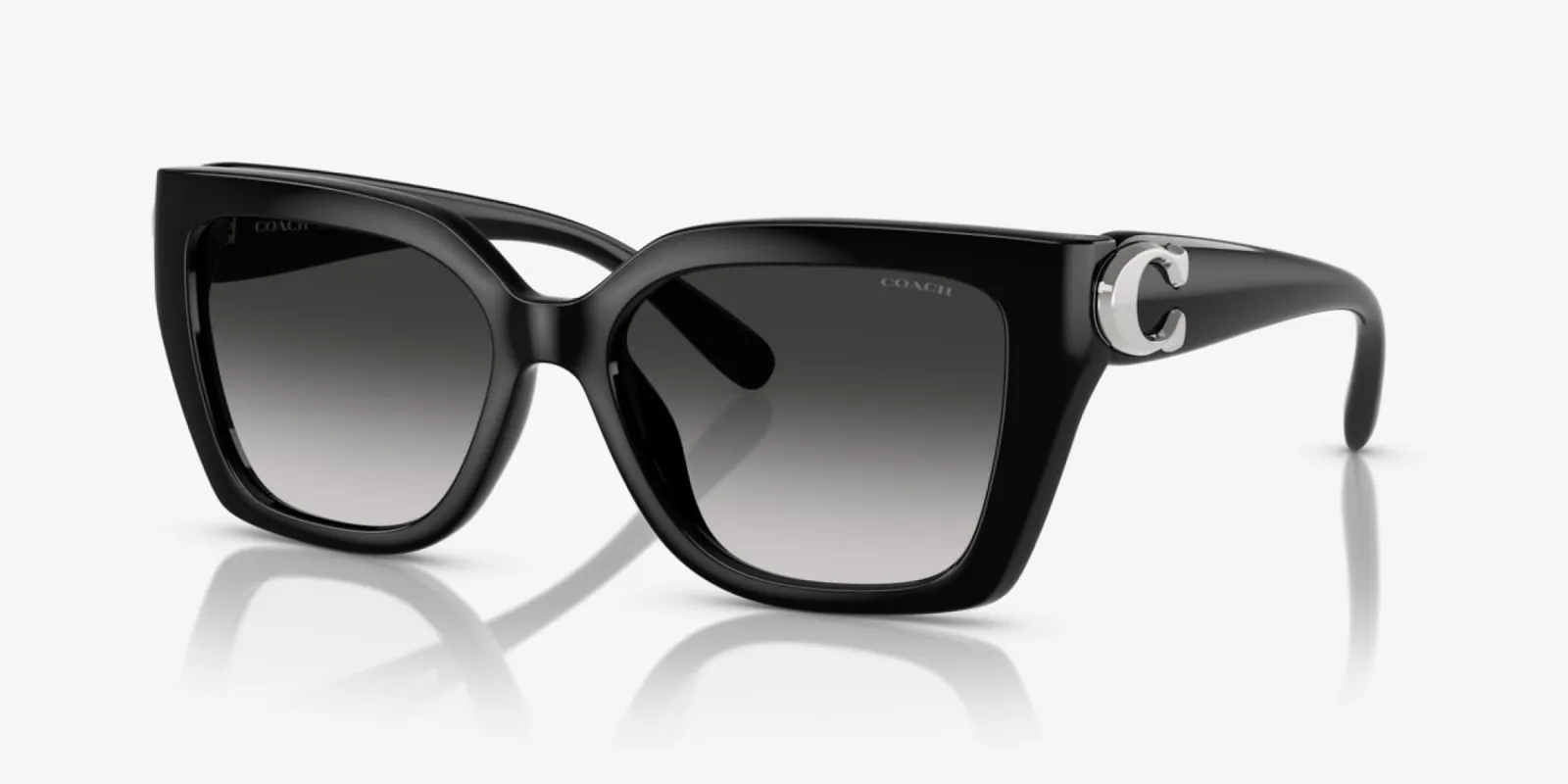 Coach Women's 55mm Black Sunglasses HC8408U-50023C-55 sold by Ruumur