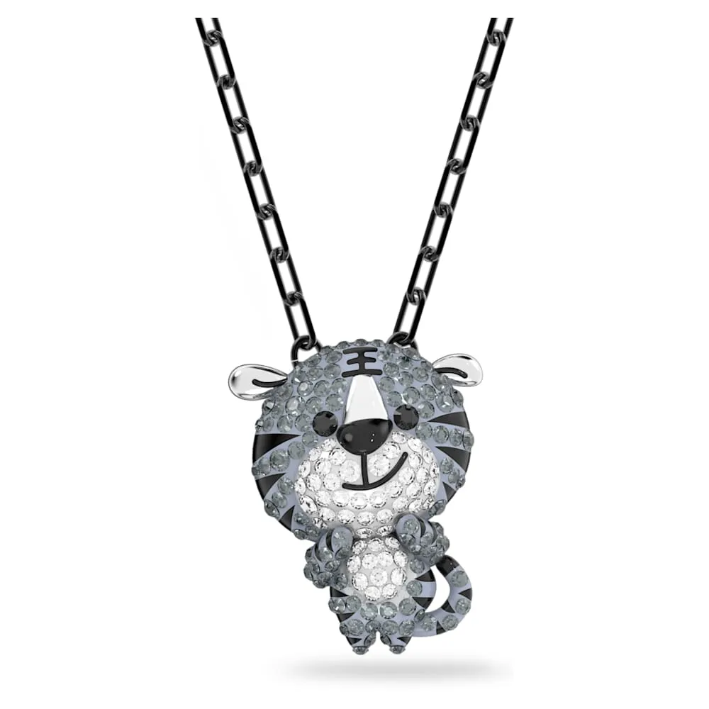 Swarovski Women's Zodiac Grey Crystal Necklace 5623750 sold by Ruumur