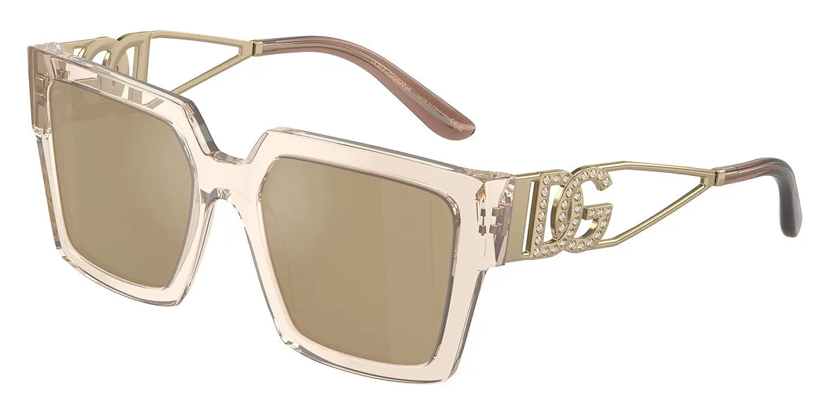 Dolce & Gabbana Women's 53mm Transparent Camel Sunglasses DG4446B-343203-53 sold by Ruumur