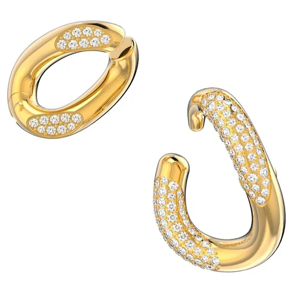 Swarovski Dextera Women's White Crystal Gold-tone plated Earrings 5615734 sold by Ruumur