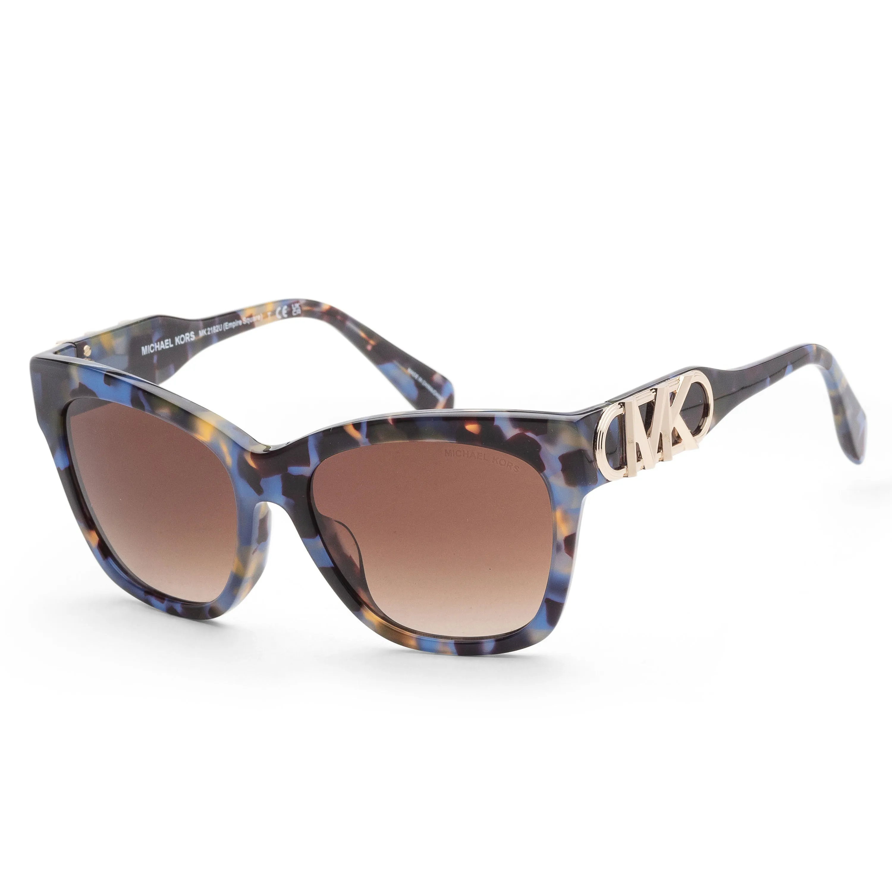 Michael Kors Women's Empire 55mm Bright Blue Tort Sunglasses MK2182U-395213-55 sold by Ruumur