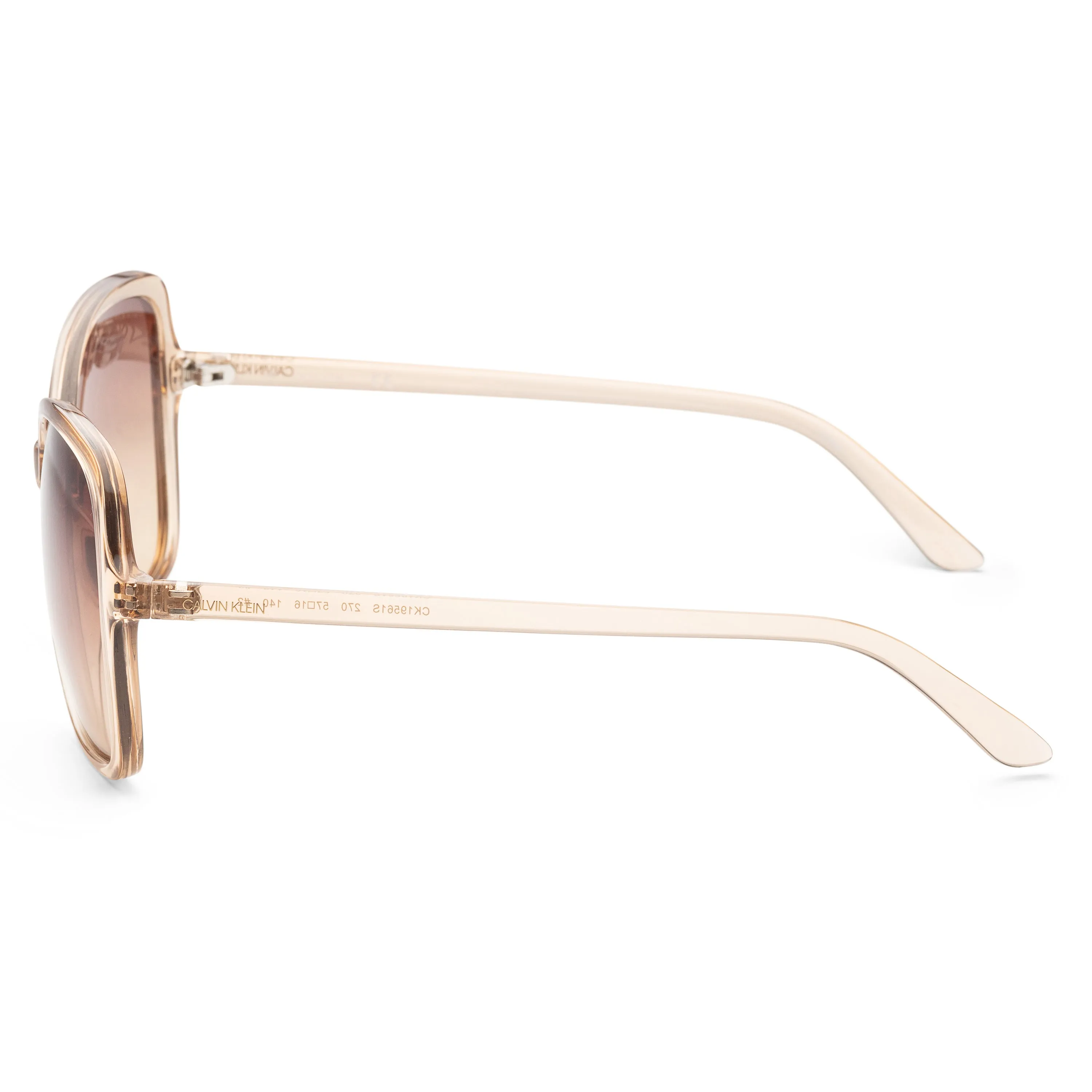 Calvin Klein Women's Fashion CK19561S-270 57mm Crystal Beige Sunglasses sold by Ruumur product image thumbnail 2