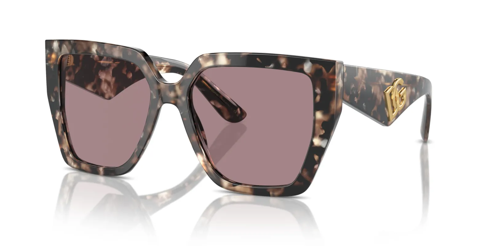 Dolce & Gabbana Women's 55mm Havana Brown Pearl Sunglasses DG4438-34387N-55 sold by Ruumur