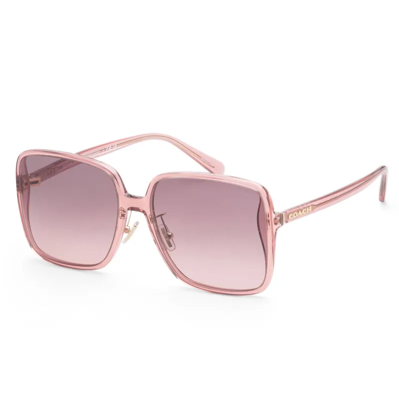 Coach Women's 61mm Transparent Berry Sunglasses HC8368D-580046-61 sold by Ruumur
