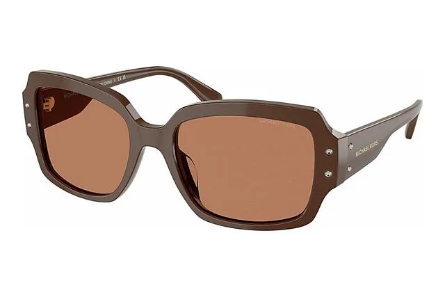 Michael Kors Women's Le Praz 55mm Nutmeg Sunglasses MK2233B-4008-3-55 sold by Ruumur