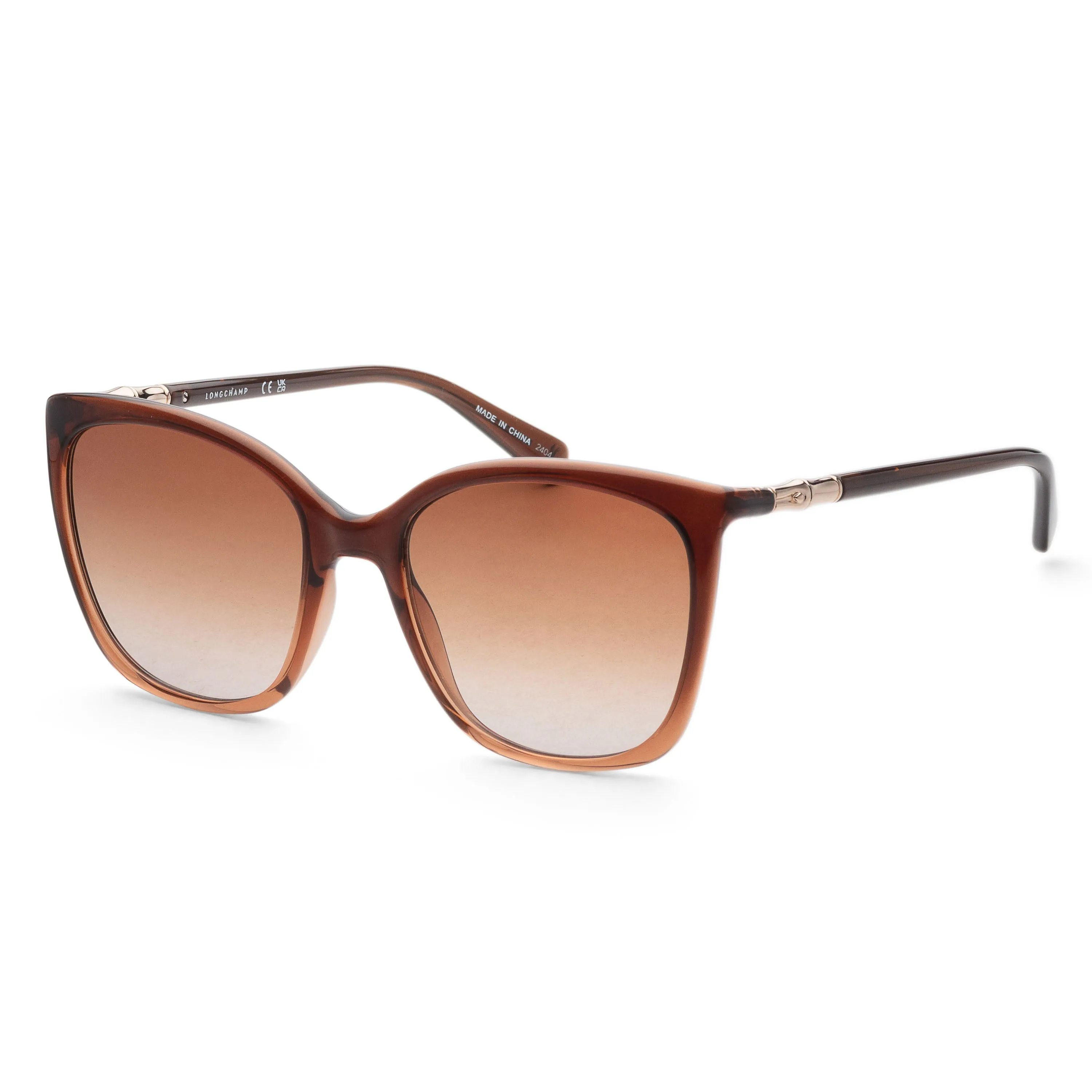 Longchamp Women's 56 mm Brown Sunglasses LO710S-203 sold by Ruumur