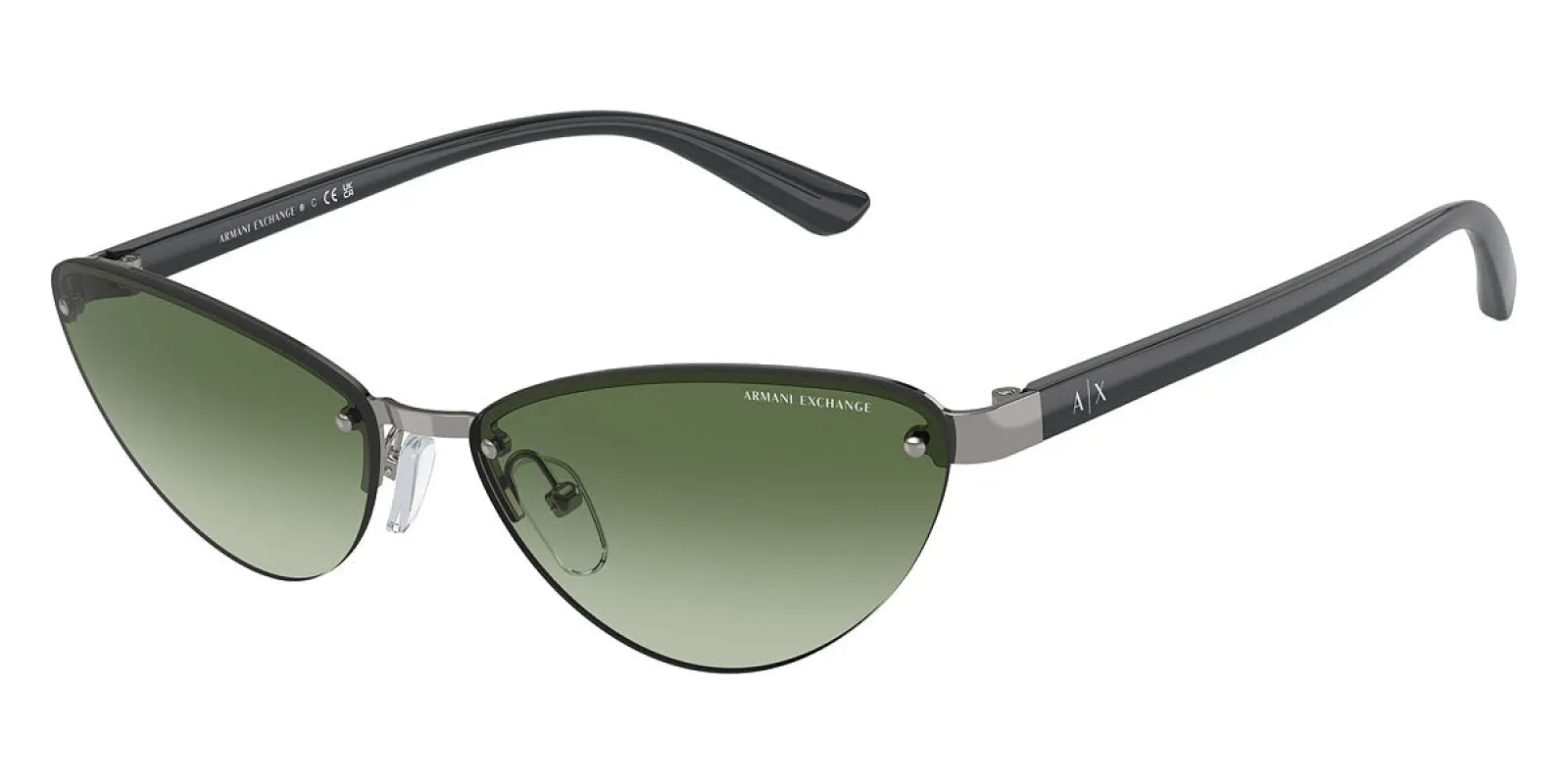 Armani Exchange Women's 58mm Shiny Gunmetal Sunglasses AX2049S-60038E-58 sold by Ruumur