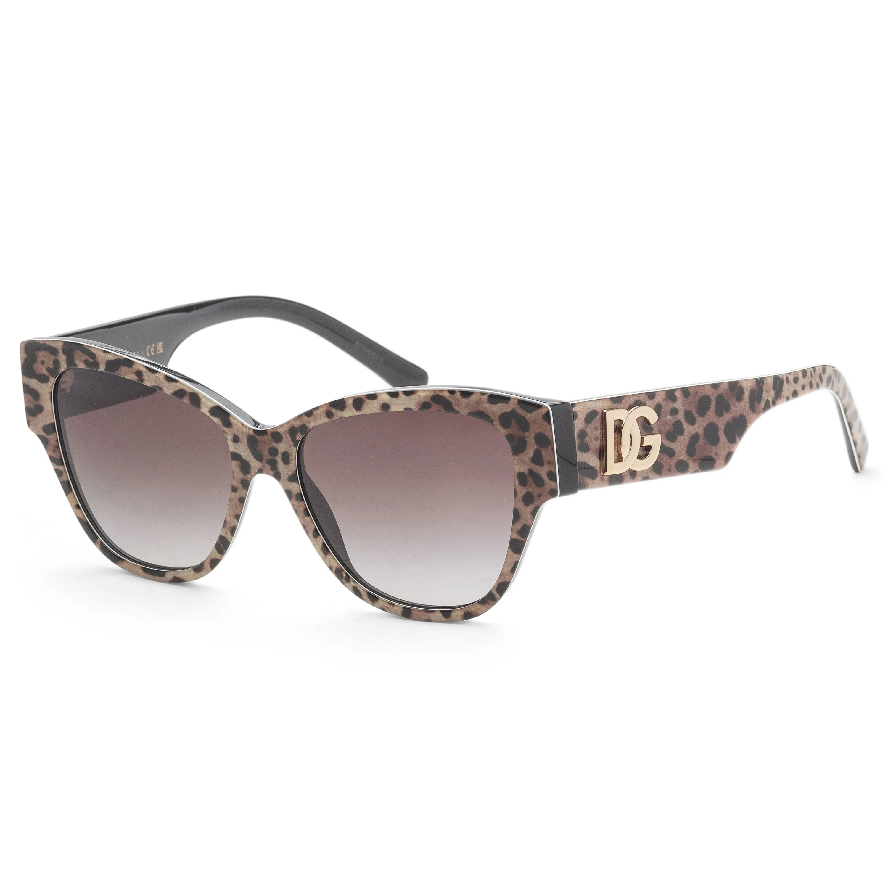Dolce & Gabbana Women's 54mm Leo Brown On Black Sunglasses DG4449-31638G-54 sold by Ruumur