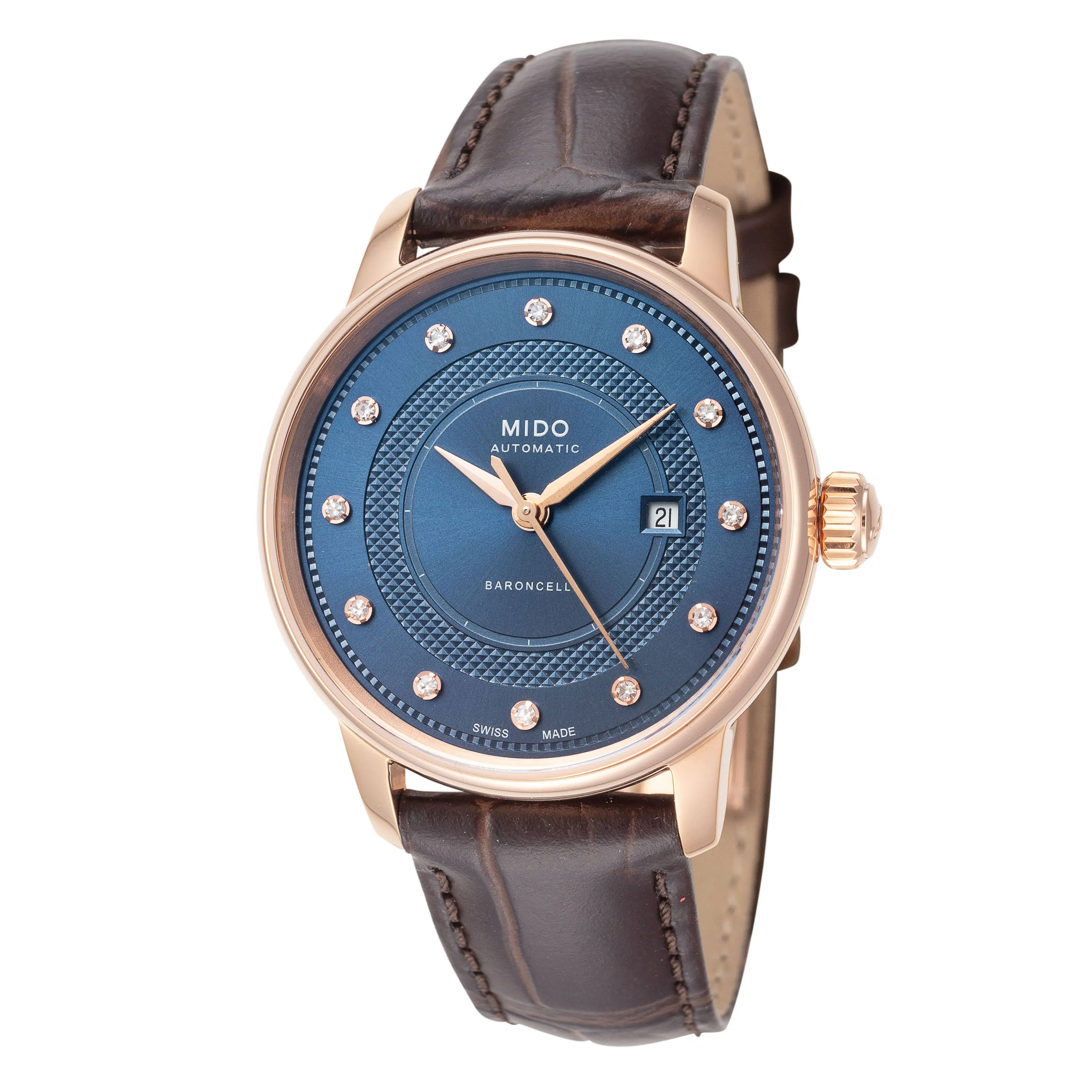 Mido Women's Baroncelli 30mm Automatic Watch M0372073604601 sold by Ruumur