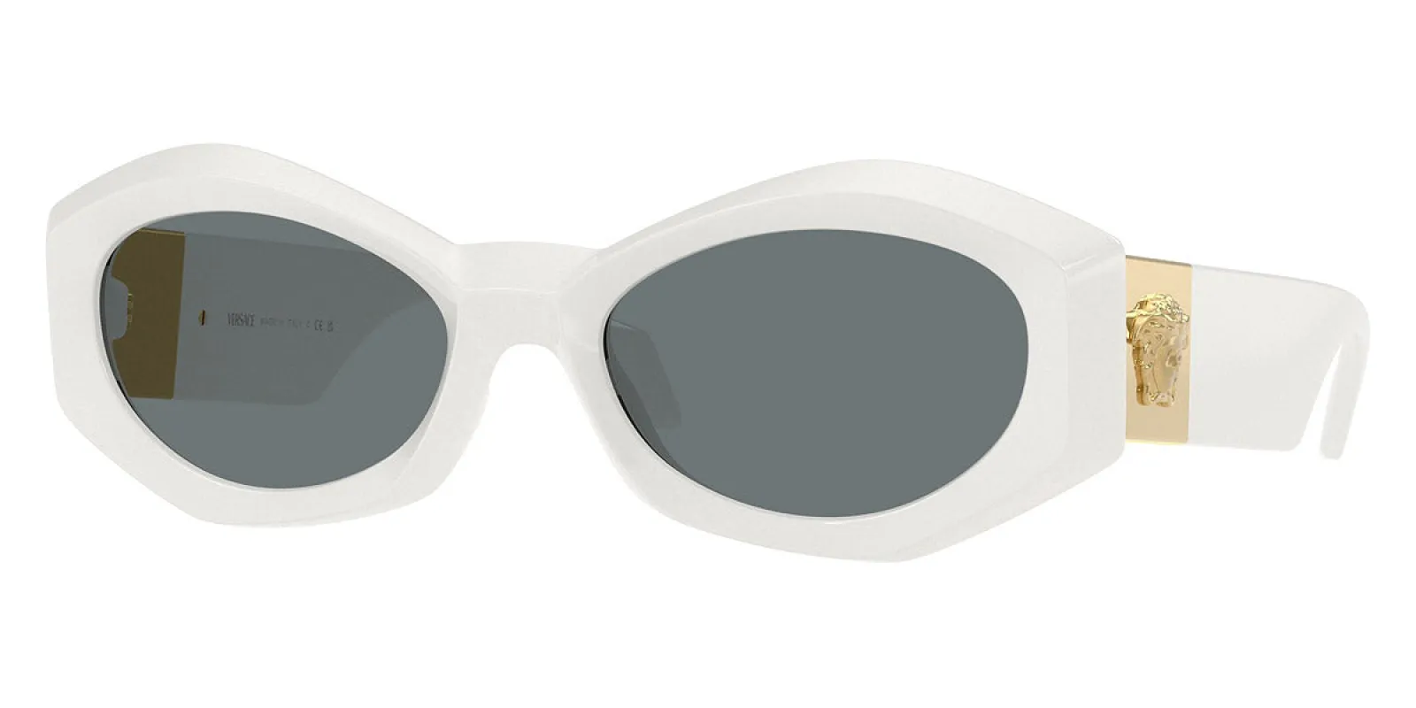 Versace Women's 54mm White Sunglasses VE4466U-546280-54 sold by Ruumur