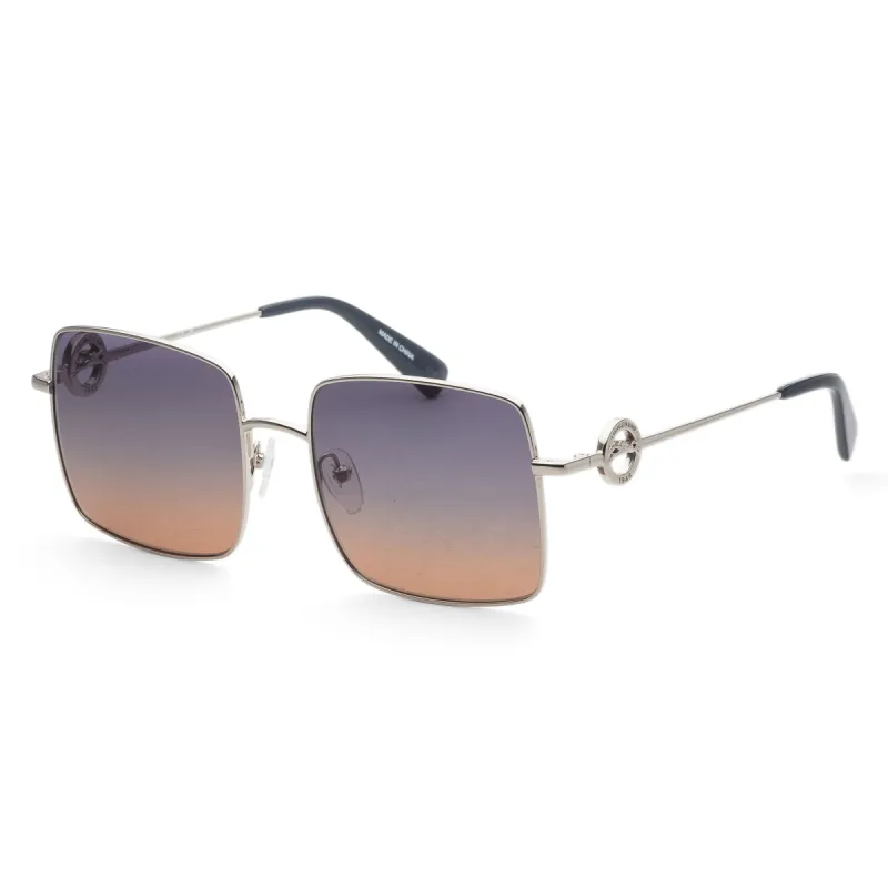 Longchamp Women's 55 mm Silver Sunglasses LO162S-719 sold by Ruumur