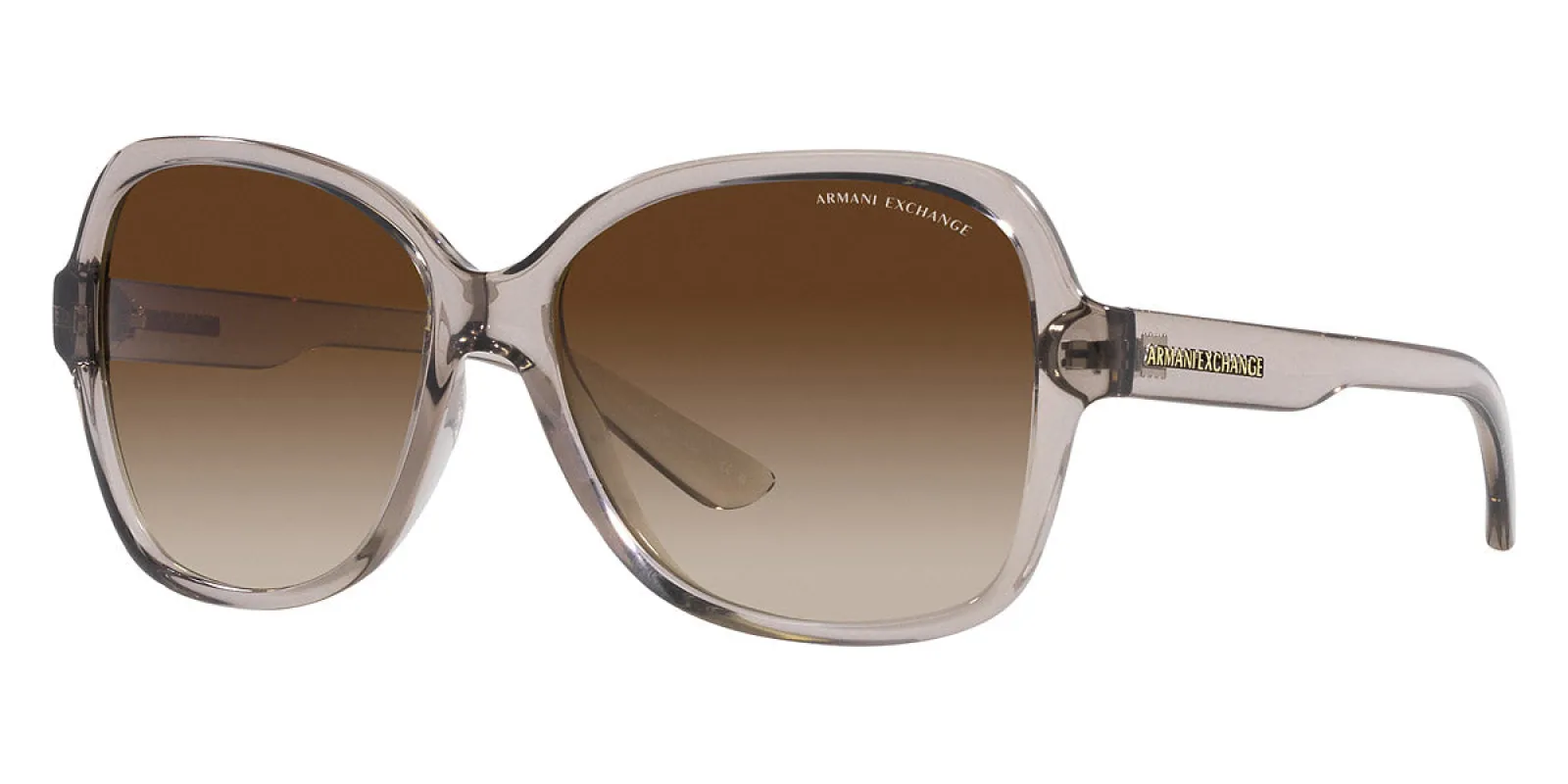 Armani Exchange Women's 57mm Transparent Tundra Sunglasses AX4029S-824013-57 sold by Ruumur
