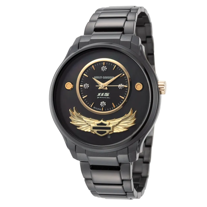 Bulova Women's Harley-Davidson 38mm Quartz Watch 78P101 sold by Ruumur