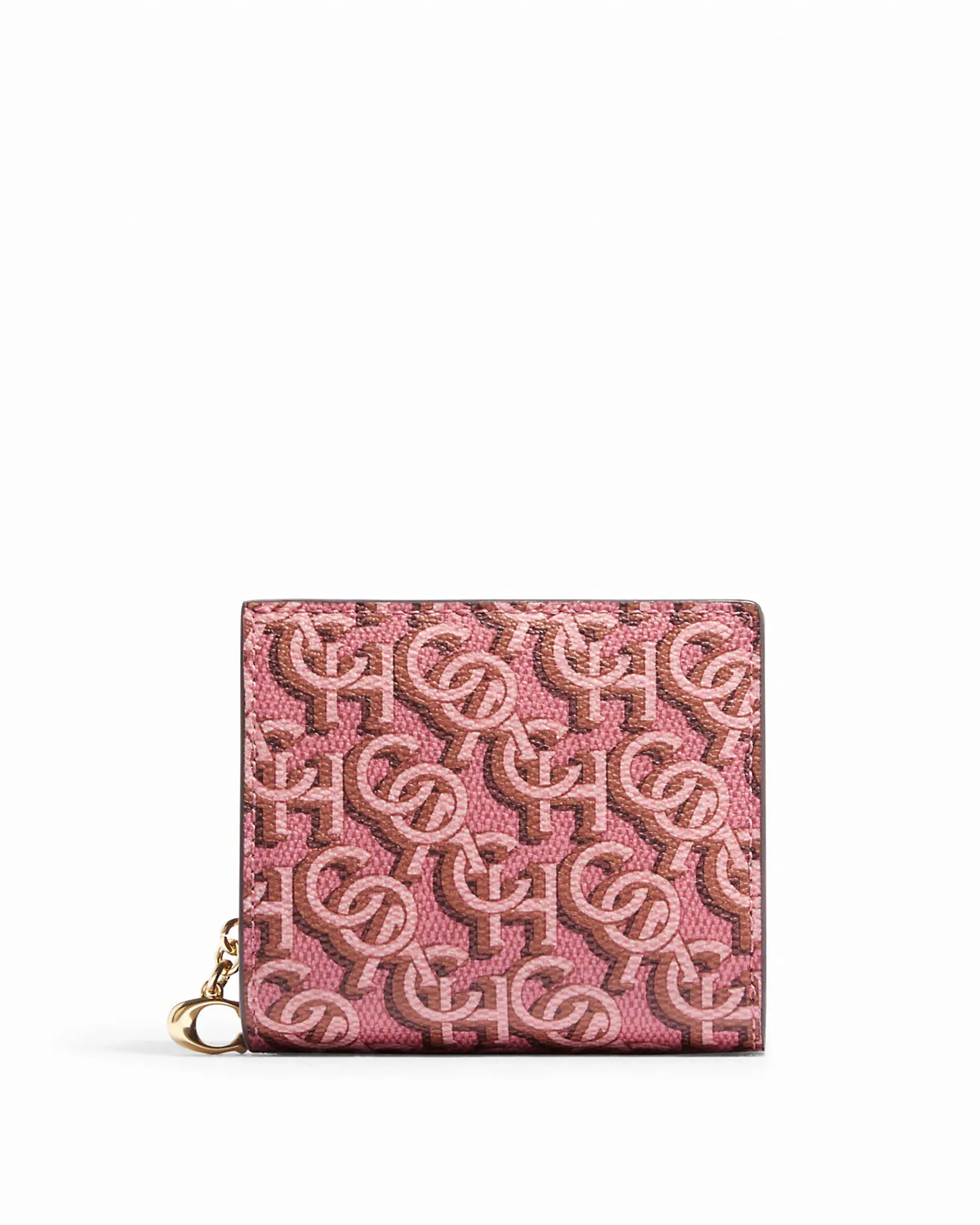 Coach Women's Snap Wallet With Coach Monogram Print sold by Ruumur