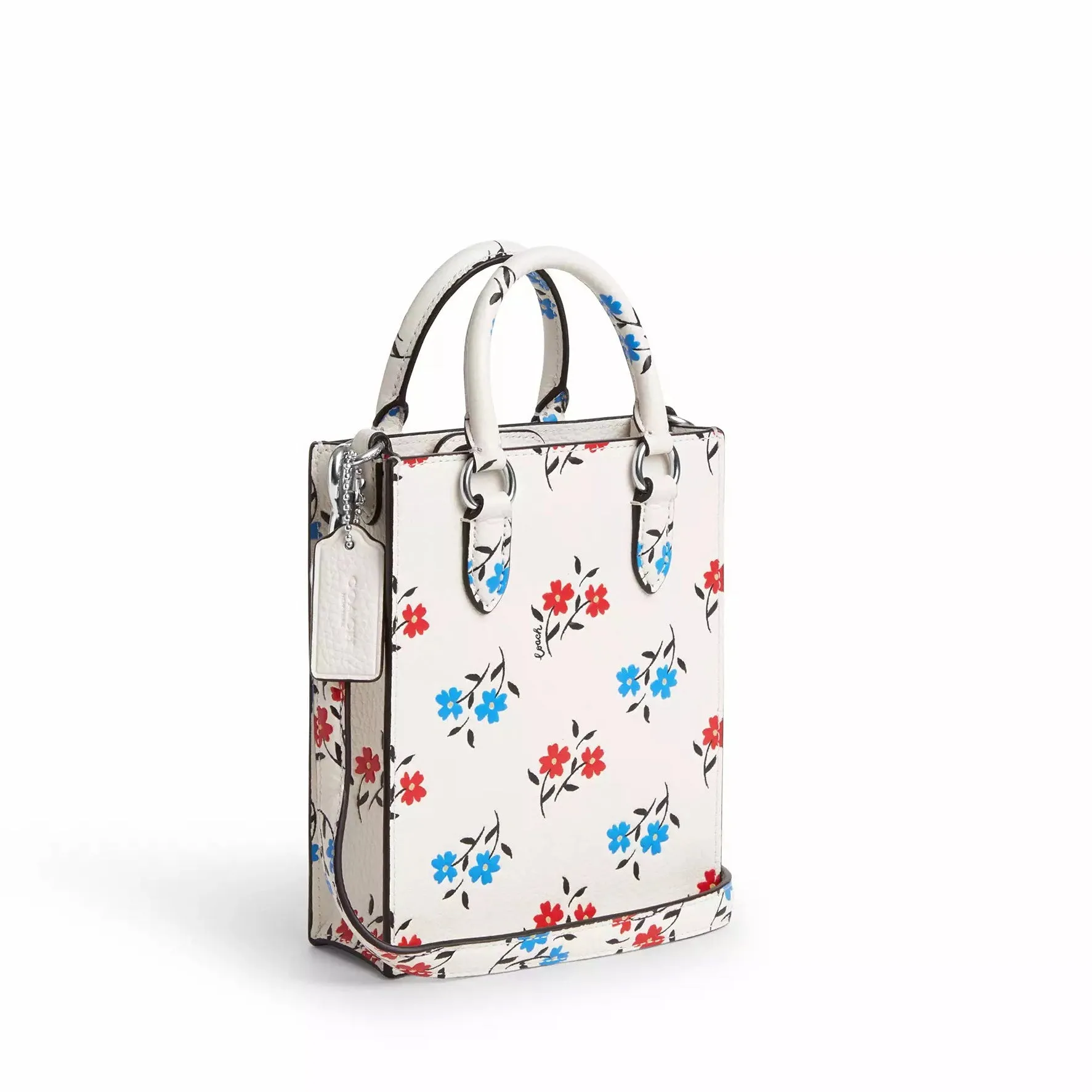 Coach Women's North South Mini Tote With Floral Print sold by Ruumur product image thumbnail 2