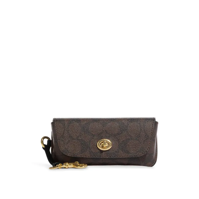 Coach Women's Sunglass Case In Signature Canvas sold by Ruumur