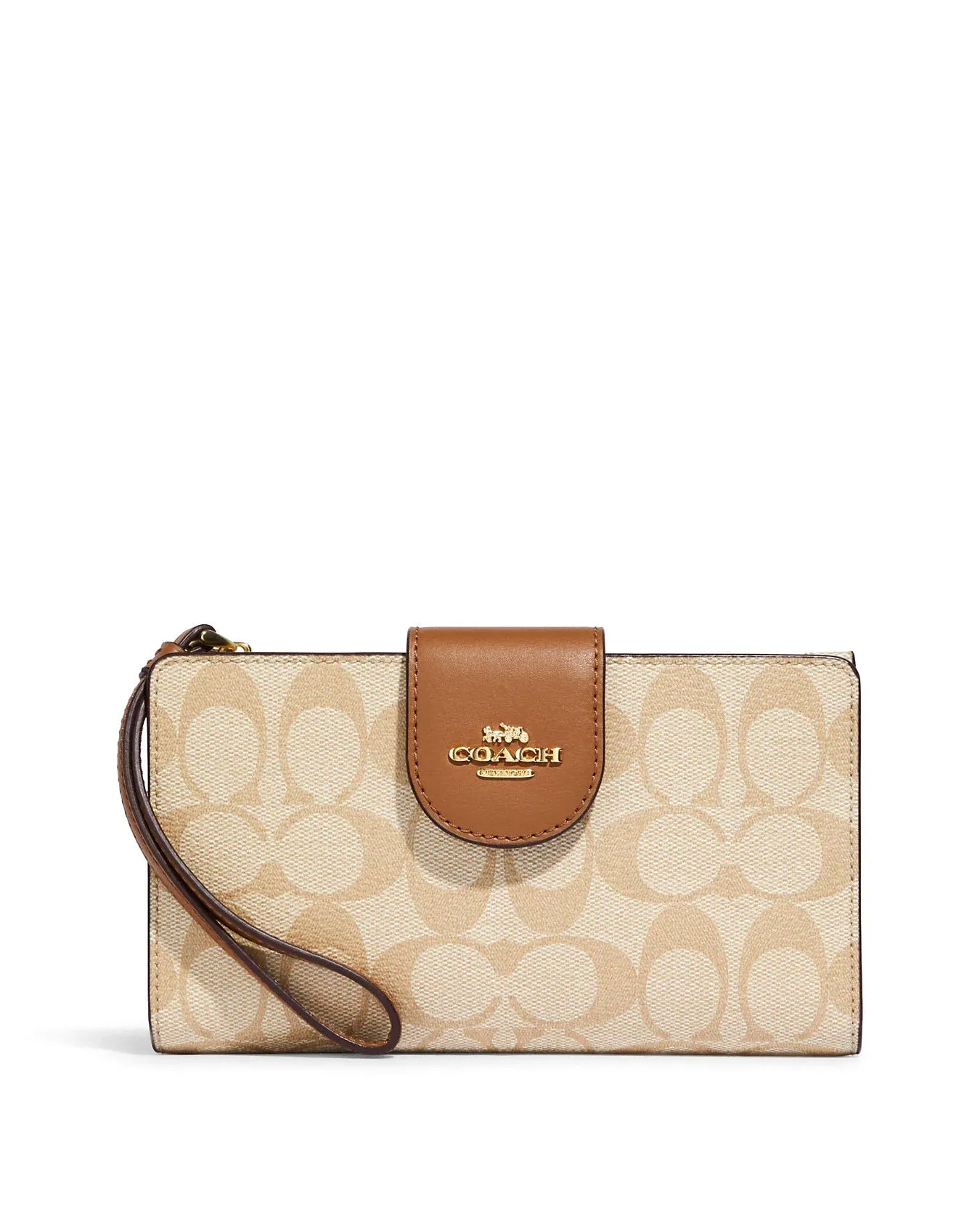 Coach Women's Tech Wallet In Colorblock Signature Canvas sold by Ruumur