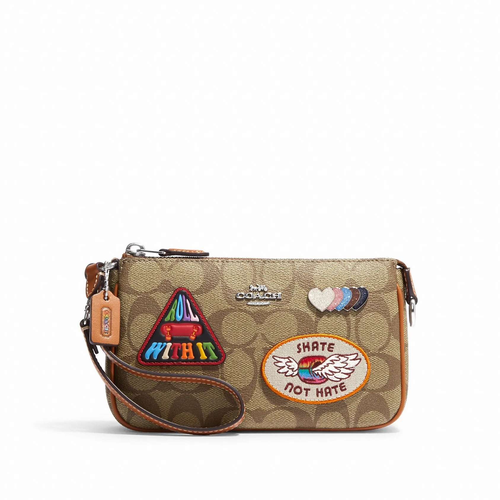 Coach Women's Nolita 19 In Signature Canvas With Patches sold by Ruumur