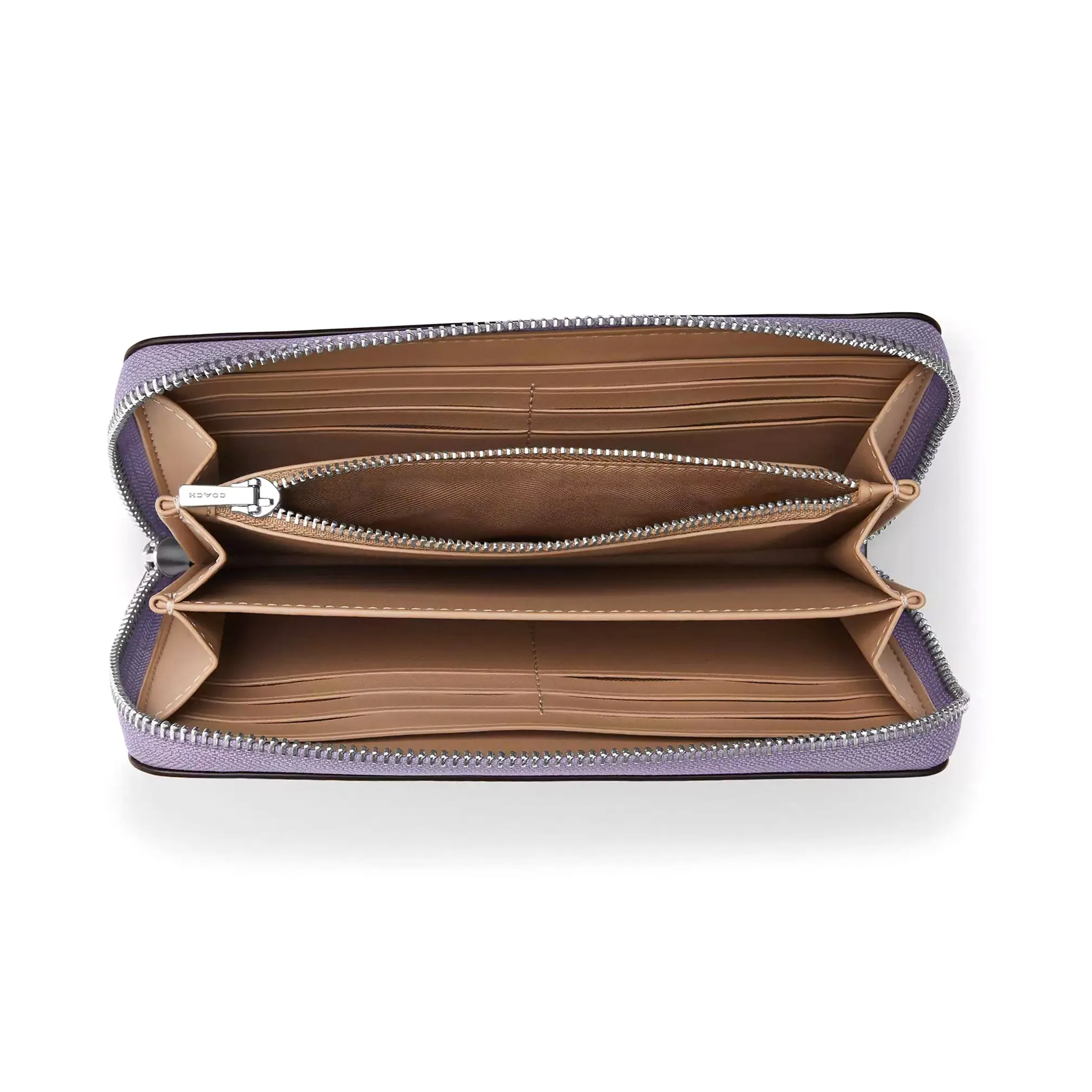 Coach Women's Long Zip Around Wallet With Checkerboard Print sold by Ruumur product image thumbnail 2