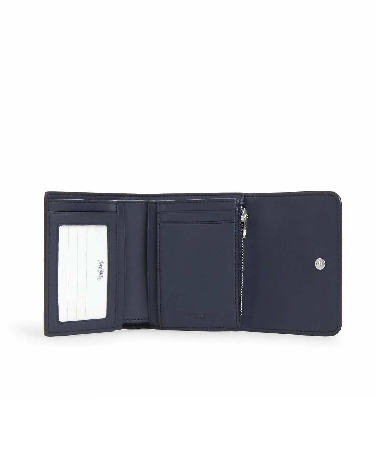 Coach Women's Small Trifold Wallet In Colorblock Micro Signature Canvas sold by Ruumur product image thumbnail 2