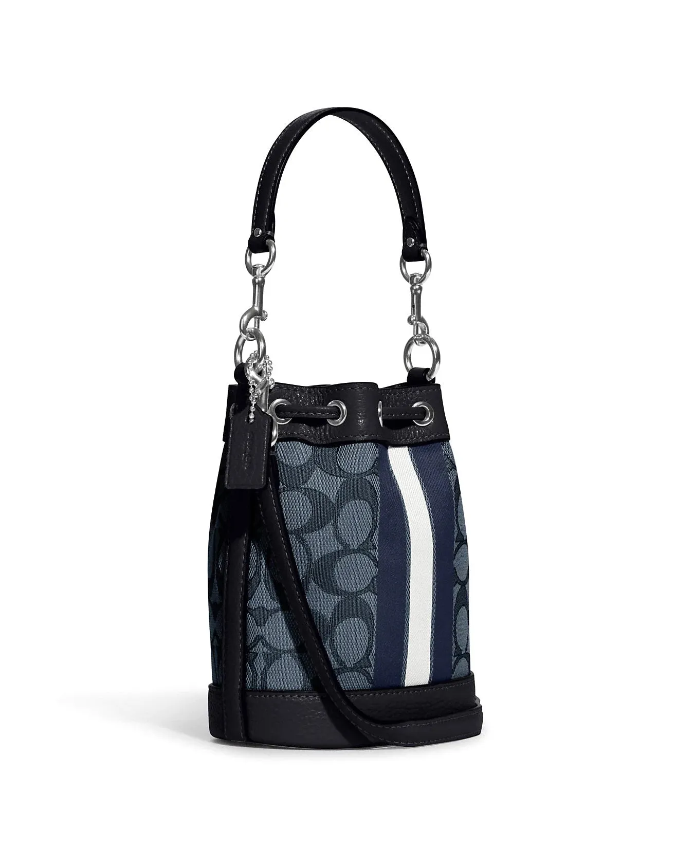Coach Women's Mini Dempsey Bucket Bag In Signature Jacquard With Stripe And Coach Patch sold by Ruumur product image thumbnail 2