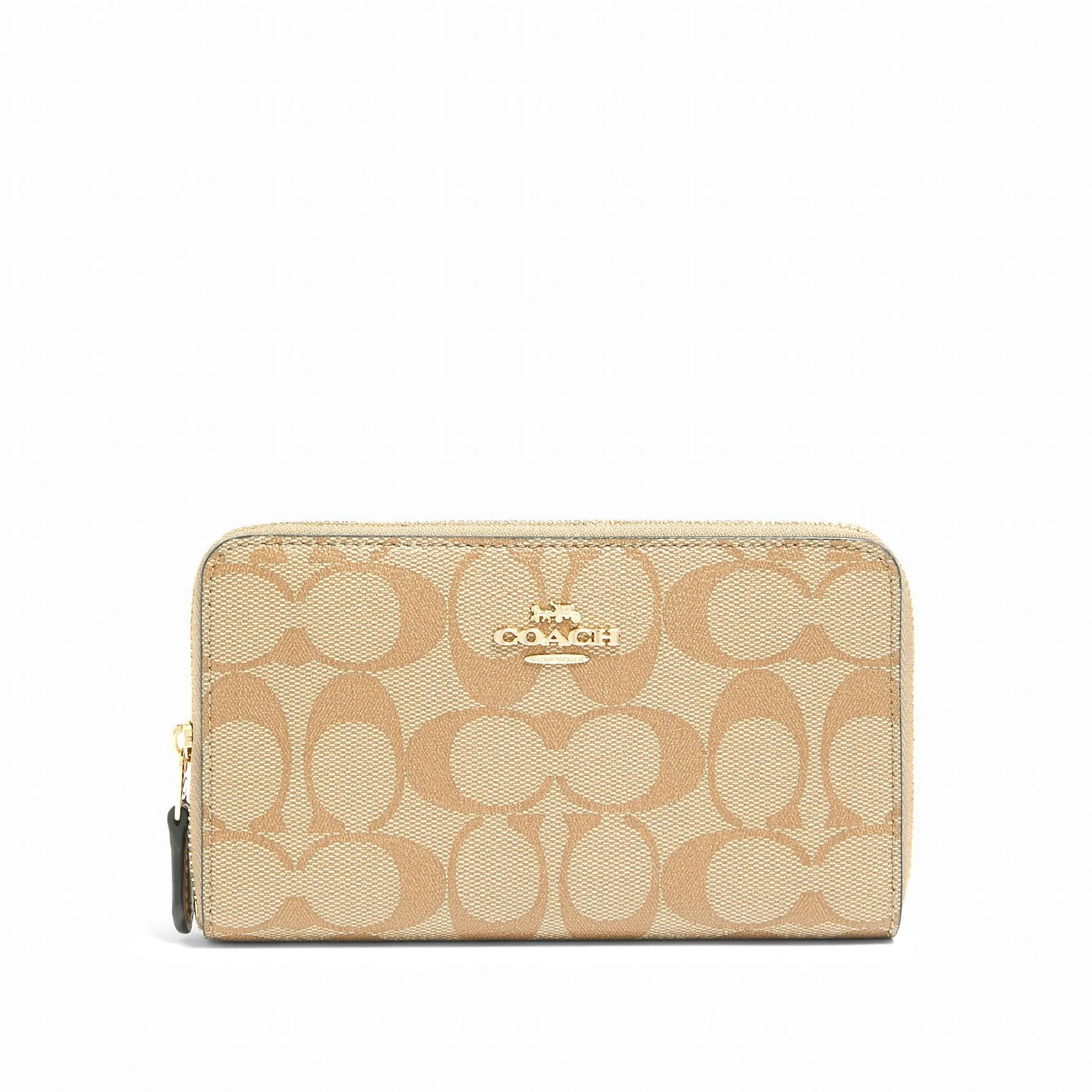 Coach Women's Medium Id Zip Wallet In Signature Canvas sold by Ruumur