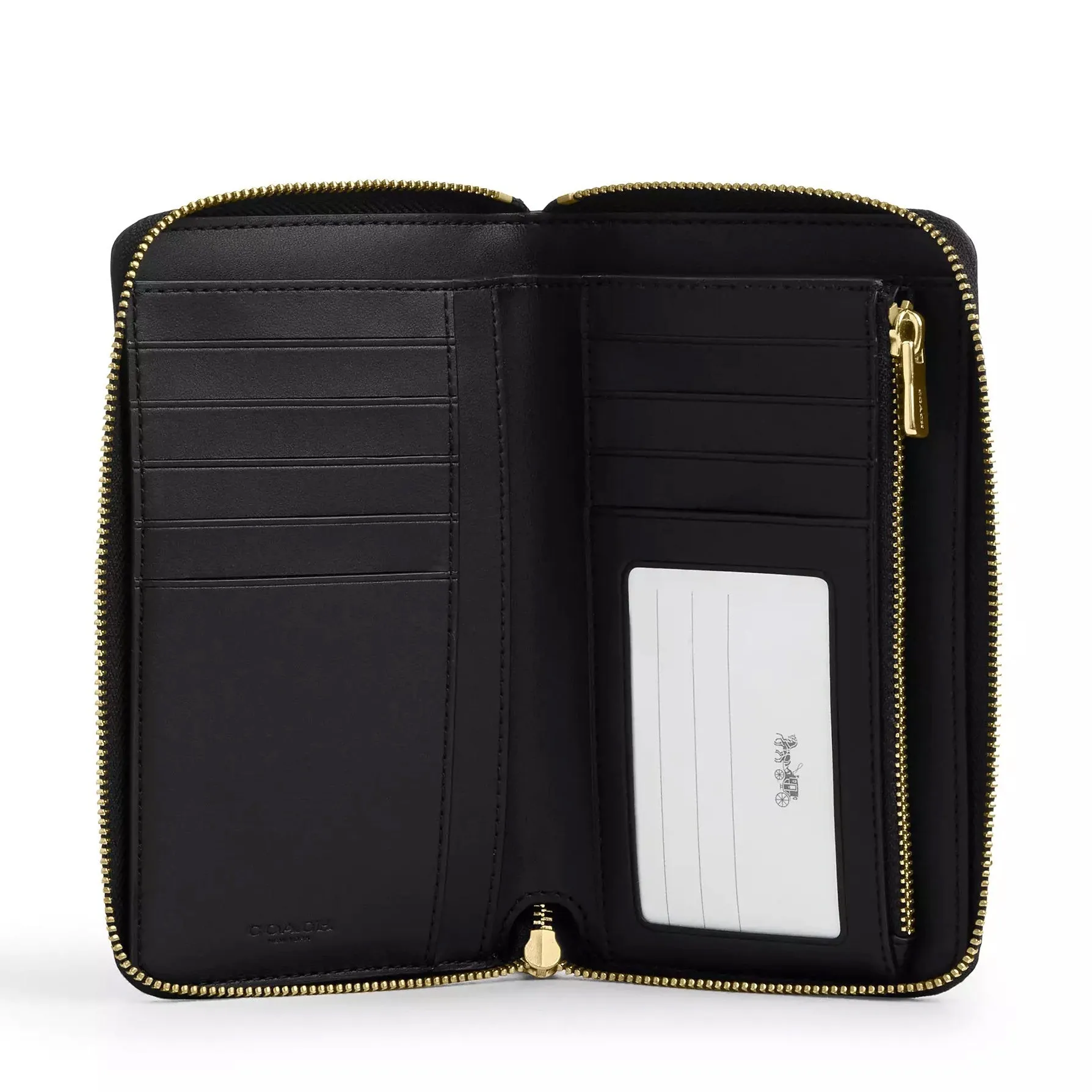 Coach Women's Medium Id Zip Wallet With Leopard Print sold by Ruumur product image thumbnail 2