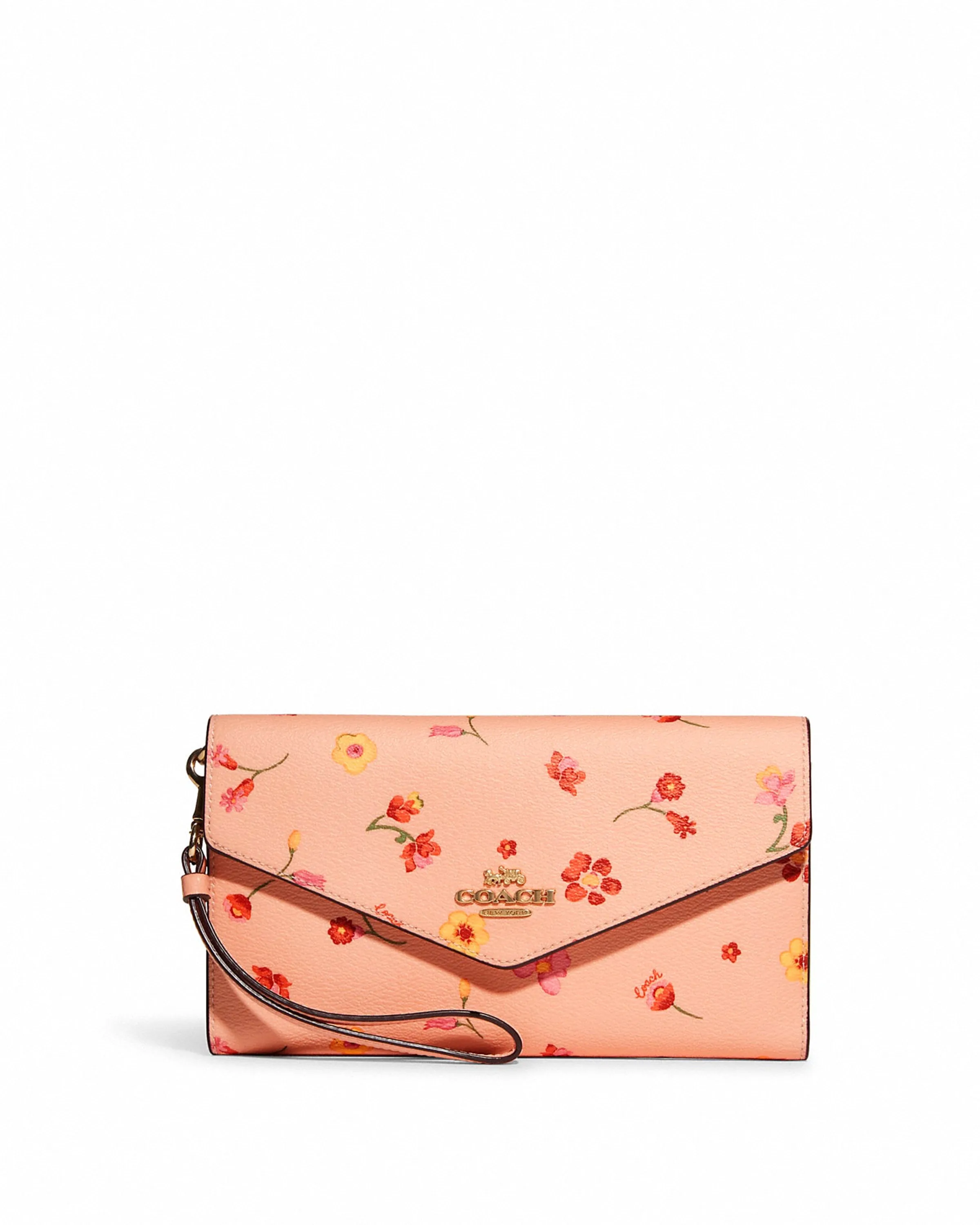 Coach Women's Travel Envelope Wallet With Mystical Floral Print sold by Ruumur