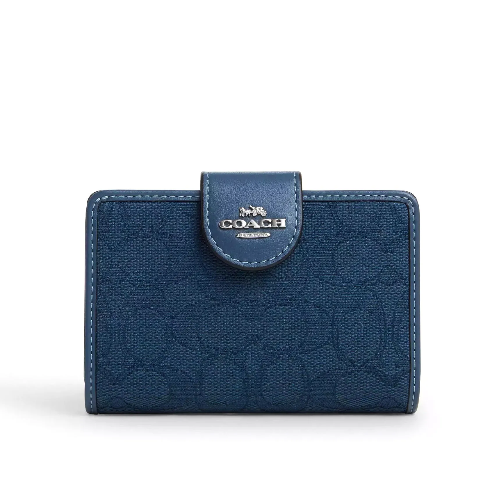 Coach Women's Medium Corner Zip Wallet In Signature Jacquard sold by Ruumur product image thumbnail 5