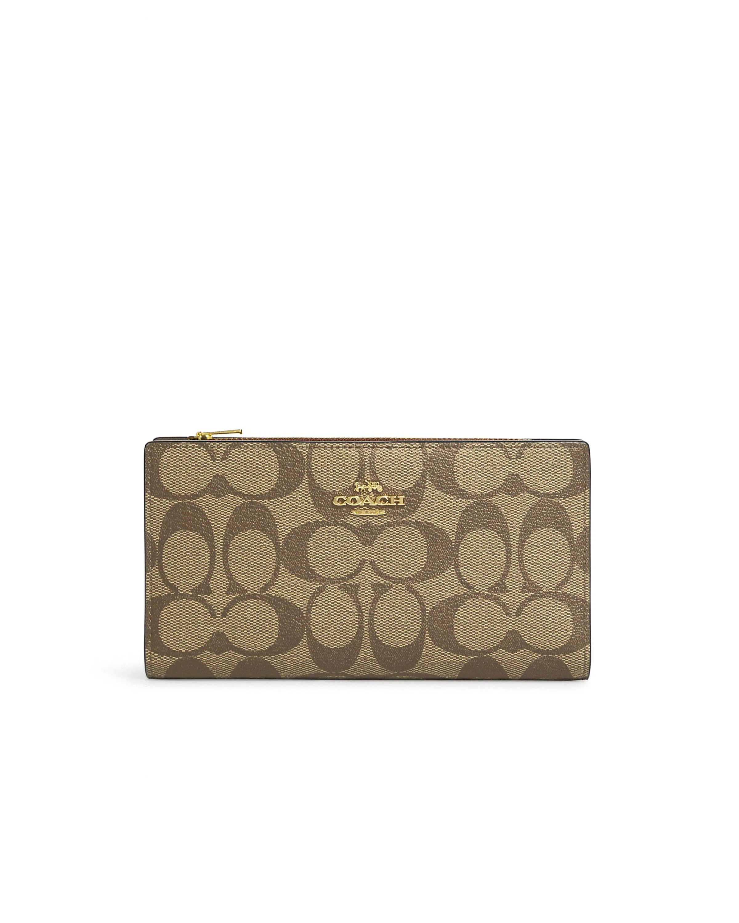 Coach Women's Slim Zip Wallet In Signature Canvas sold by Ruumur product image thumbnail 3