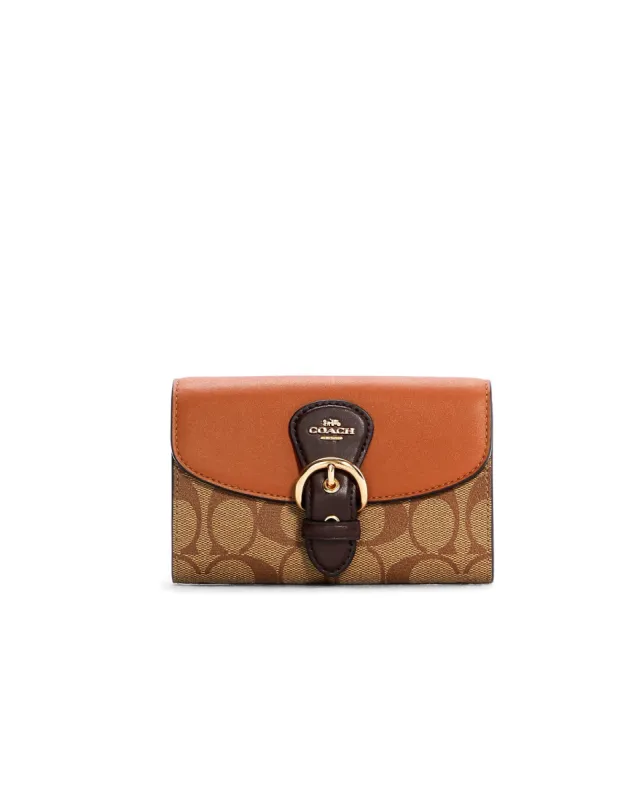 Coach Women's Kleo Wallet In Signature Canva sold by Ruumur