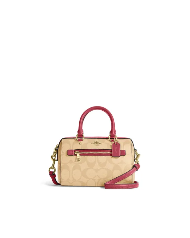 Coach Women's Mini Rowan Crossbody In Signature Canvas sold by Ruumur