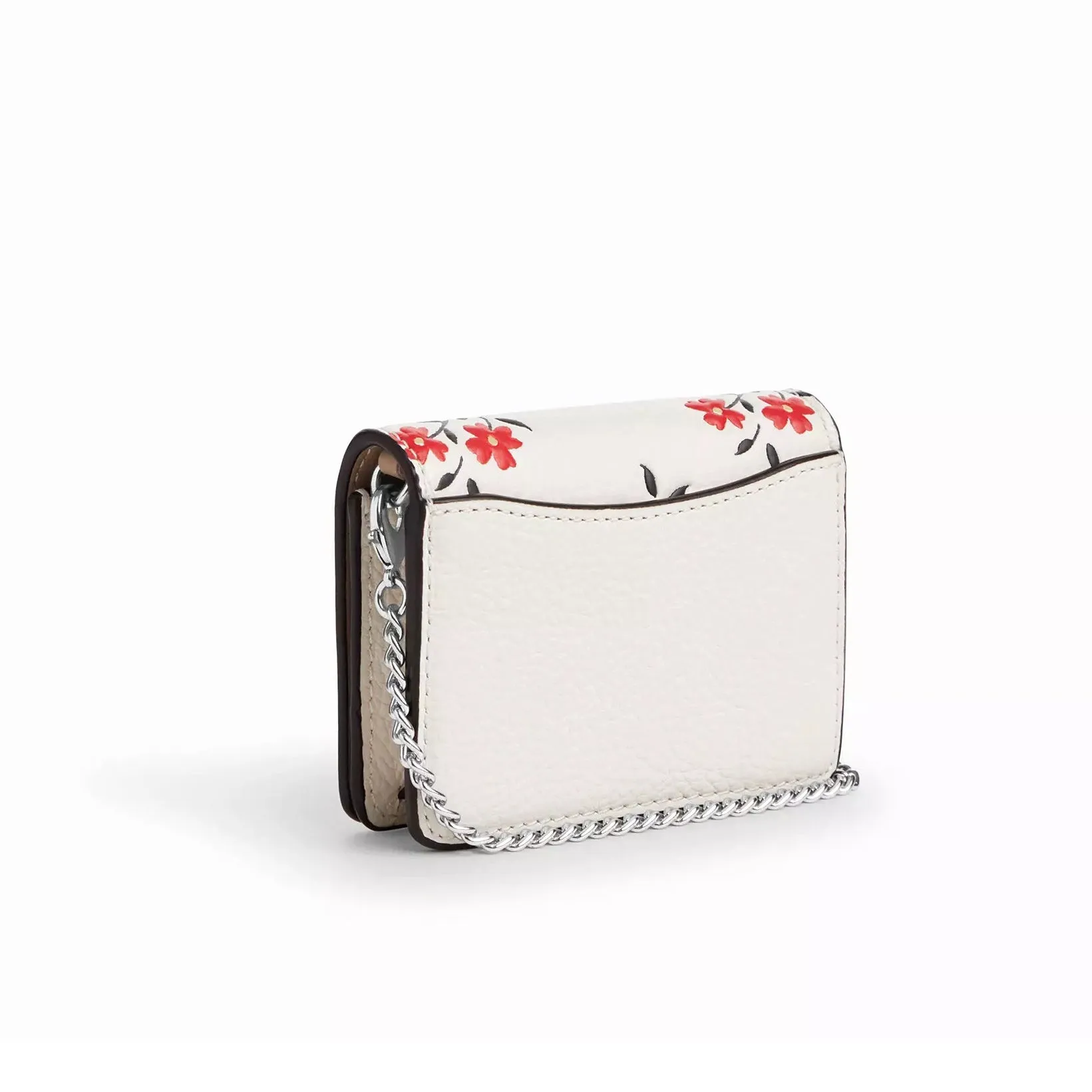 Coach Women's Mini Wallet On A Chain With Floral Print sold by Ruumur product image thumbnail 2