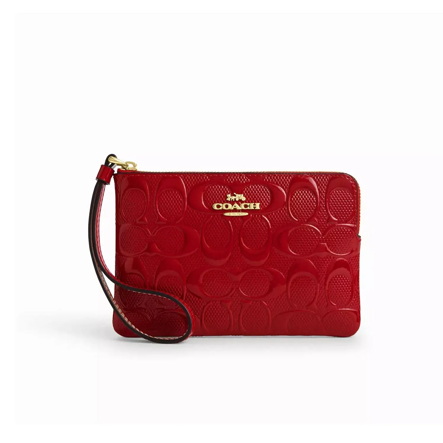 Coach Women's Corner Zip In Signature Leather sold by Ruumur product image thumbnail 2