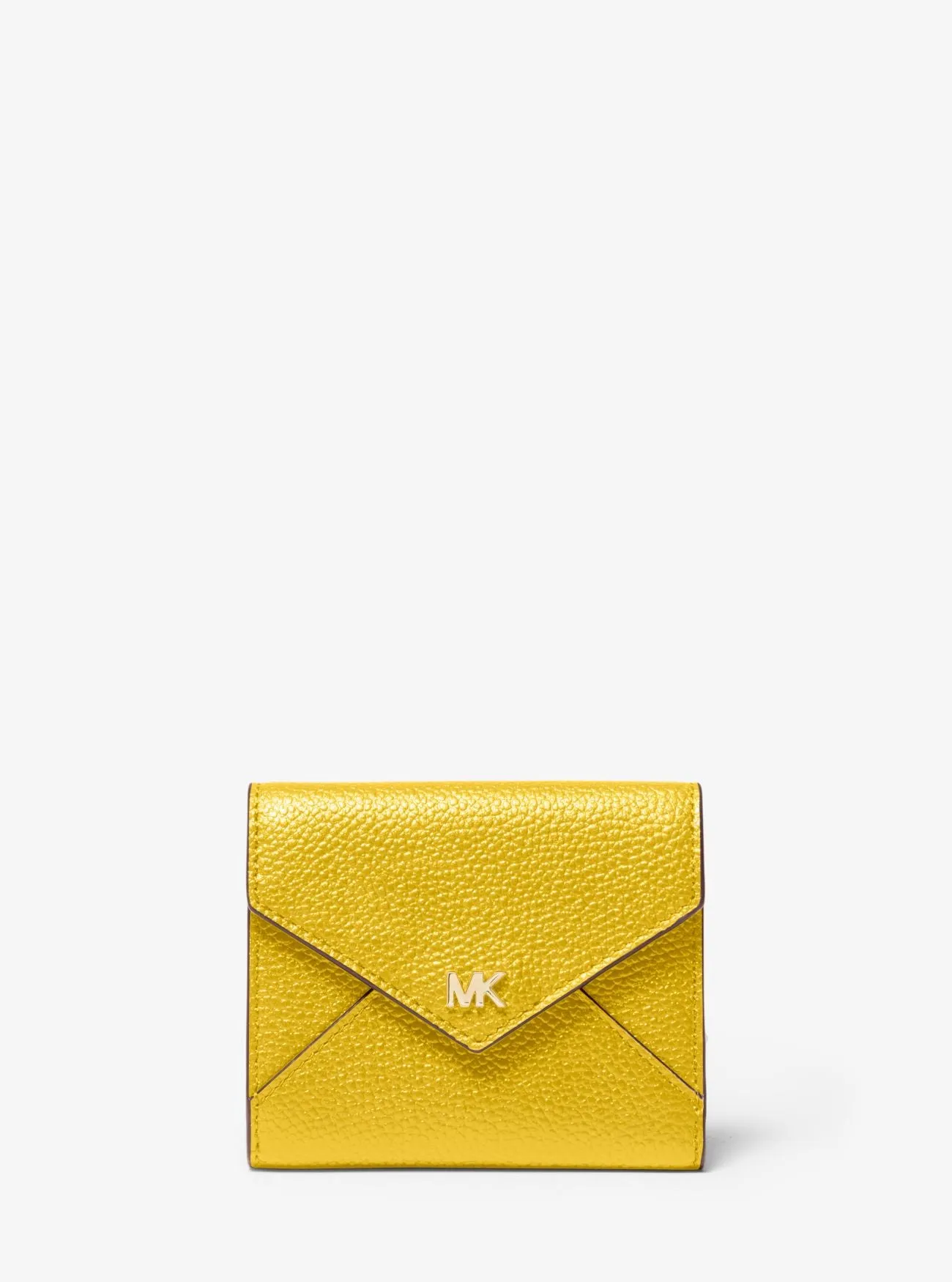 Michael Kors Women's Medium Pebbled Leather Envelope Wallet sold by Ruumur