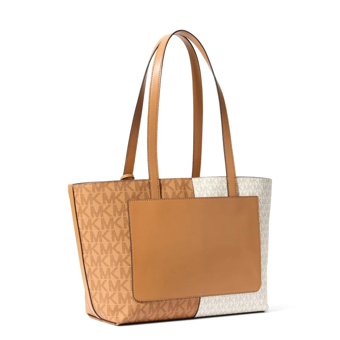 Michael Kors Women's Jet Set Travel Logo Print Canvas Medium Zip Top Tote sold by Ruumur product image thumbnail 3