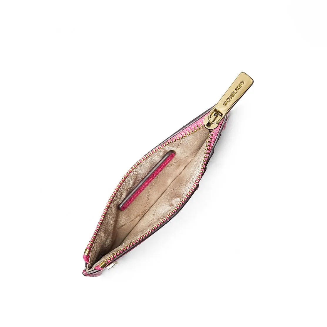 Michael Kors Women's Jet Set Travel Two-Tone Medium Top Zip Card Case sold by Ruumur product image thumbnail 5