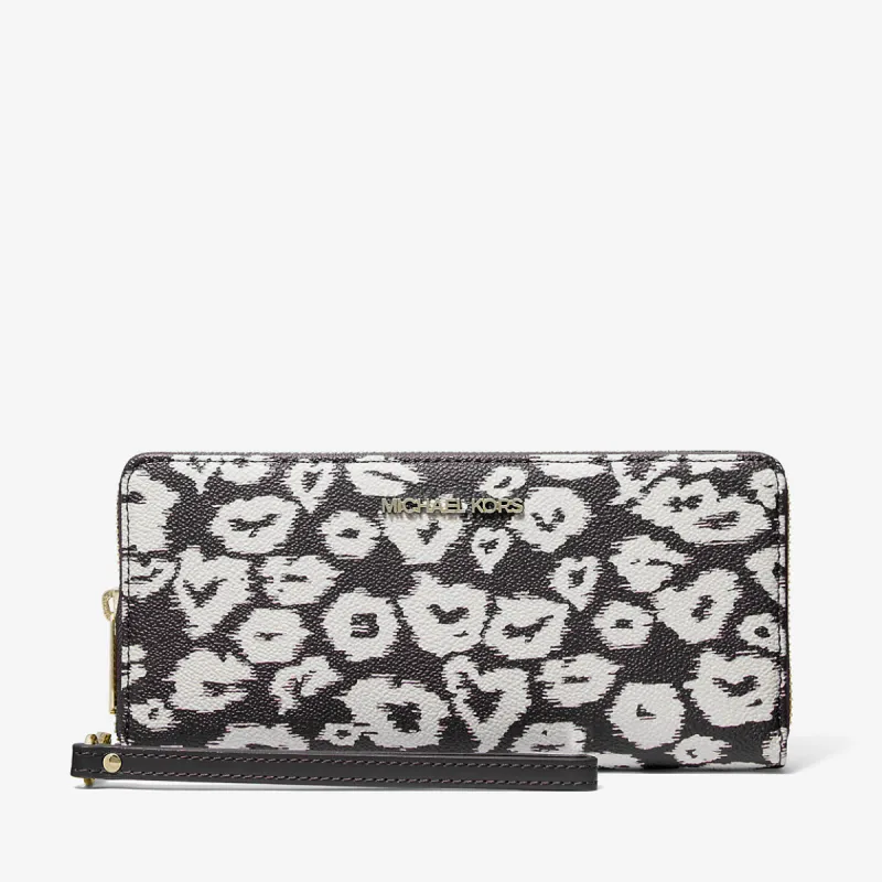 Michael Kors Women's Jet Set Travel Zip Around Continental Wallet sold by Ruumur
