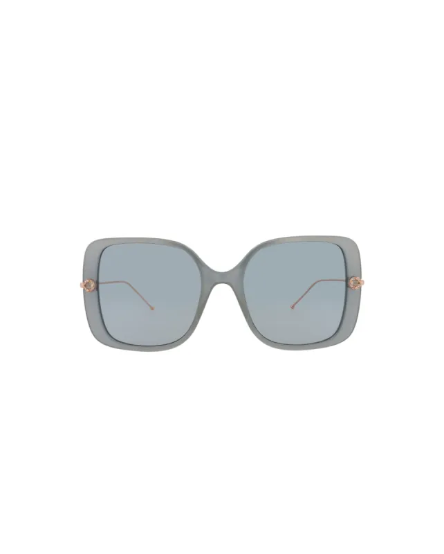 Pomellato Square-Frame Acetate Sunglasses, Style #  PM0096S-30010206004 sold by Ruumur