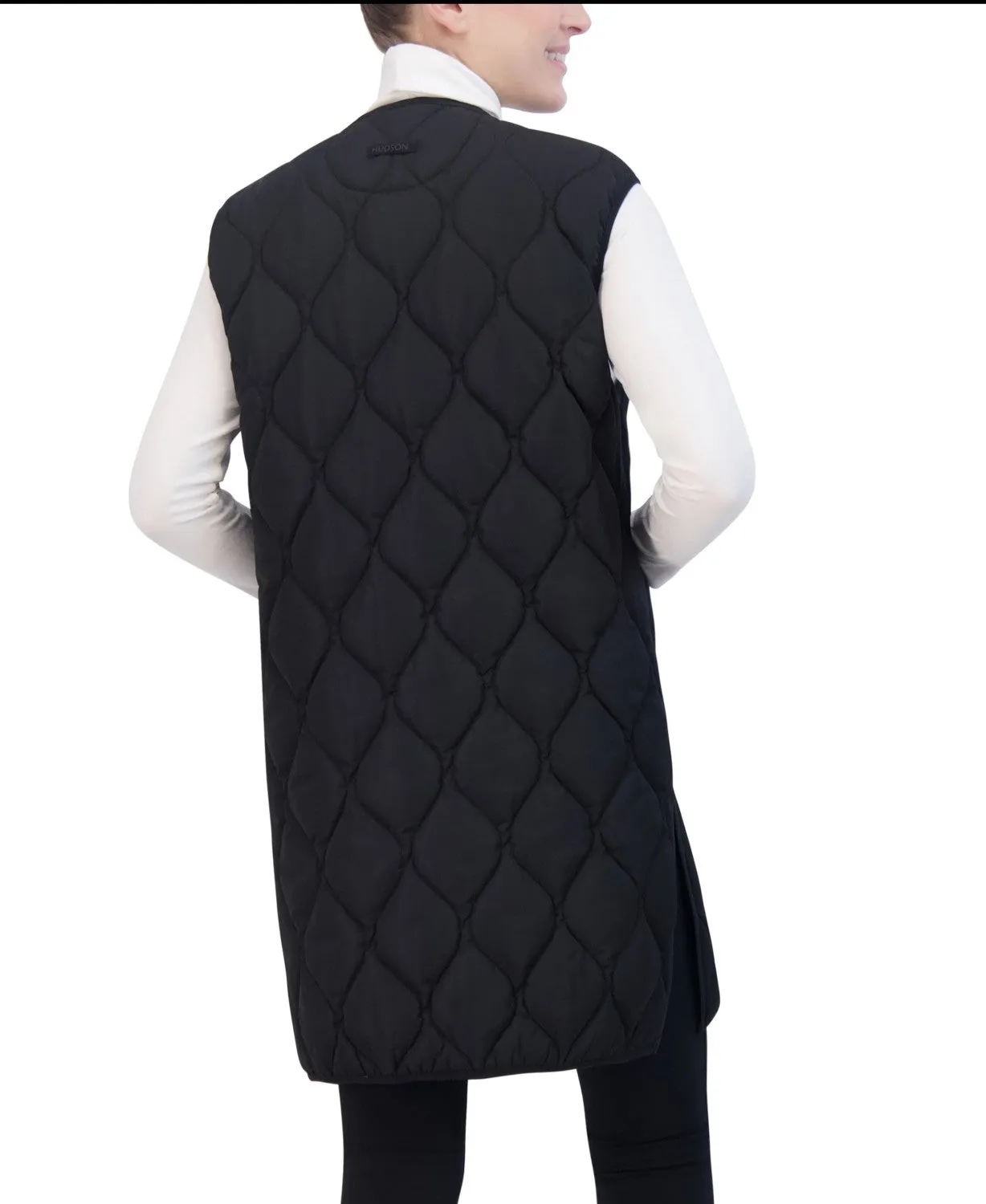 Hudson Jeans Women's Onion Quilted Vest With Nylon Twill Taping sold by Ruumur product image thumbnail 5