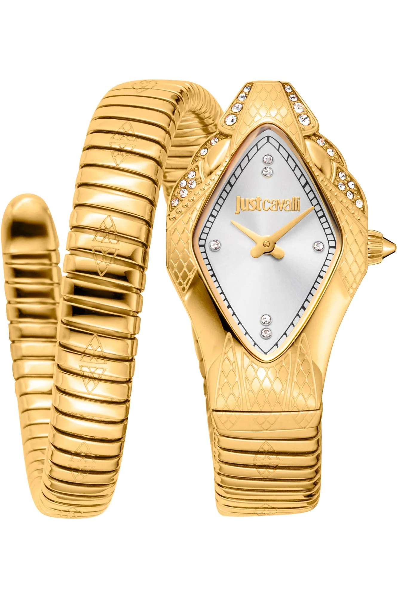 Just Cavalli Women's Signature Snake 22mm Quartz Watch JC1L306M0035 sold by Ruumur